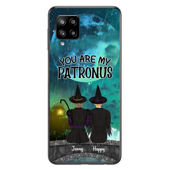 Personalized Witches Phone Case - Gift Idea For Best Friends with 2 Girls - You Are My Patronus