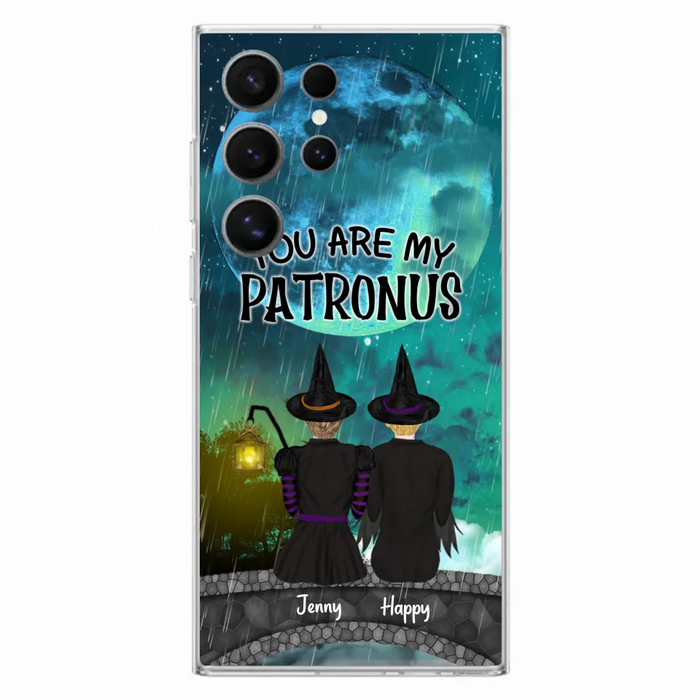 Personalized Witches Phone Case - Gift Idea For Best Friends with 2 Girls - You Are My Patronus