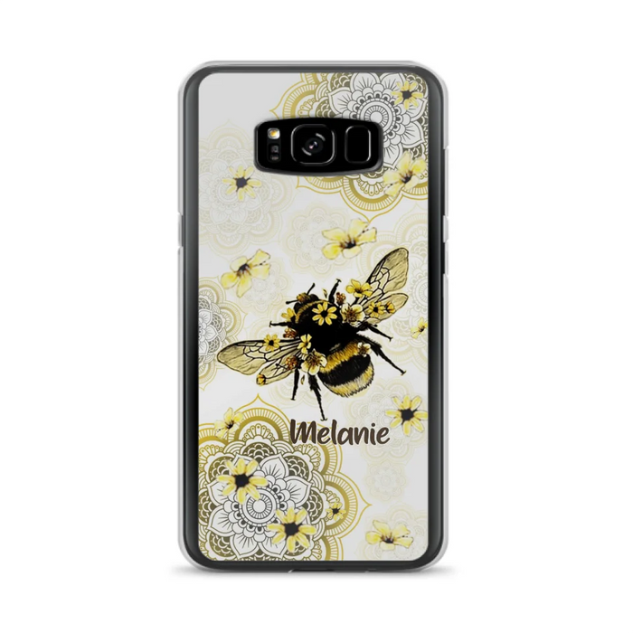 Custom Personalized Bee Phone Case - Upto 5 Bees - Gift For Bee Lovers