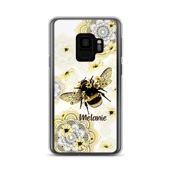 Custom Personalized Bee Phone Case - Upto 5 Bees - Gift For Bee Lovers