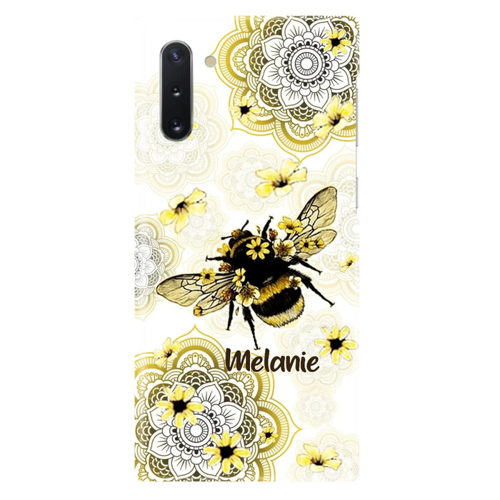 Custom Personalized Bee Phone Case - Upto 5 Bees - Gift For Bee Lovers