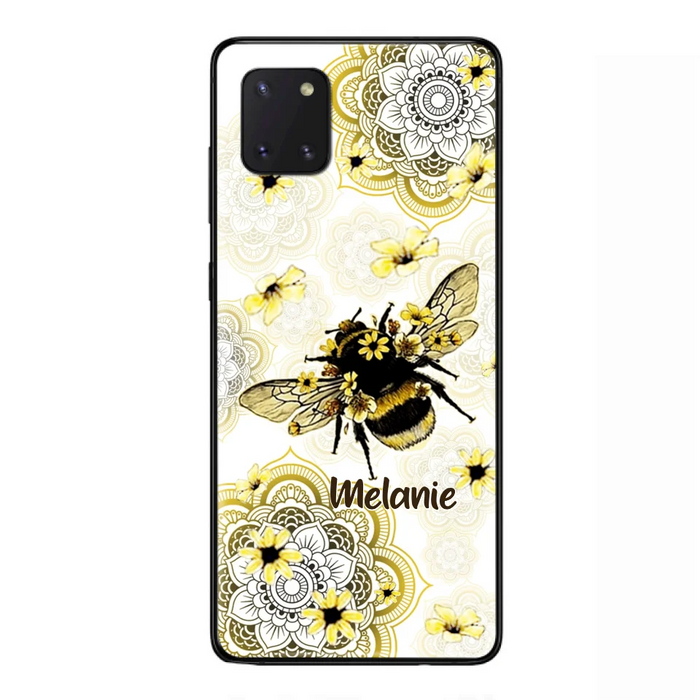 Custom Personalized Bee Phone Case - Upto 5 Bees - Gift For Bee Lovers