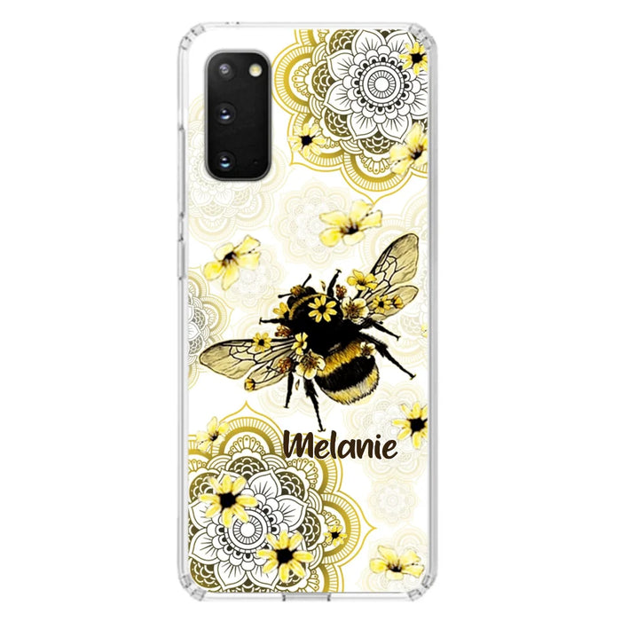 Custom Personalized Bee Phone Case - Upto 5 Bees - Gift For Bee Lovers