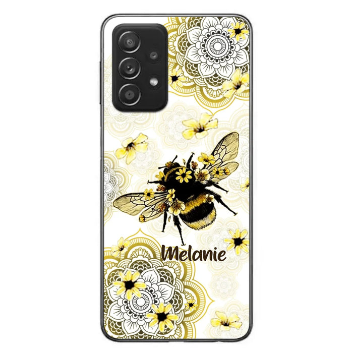 Custom Personalized Bee Phone Case - Upto 5 Bees - Gift For Bee Lovers