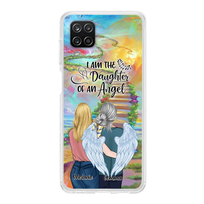 Custom Personalized Mom In The Heaven Phone Case - Mom And Daughter - Best Memorial Gift - Phone Case For iPhone And Samsung