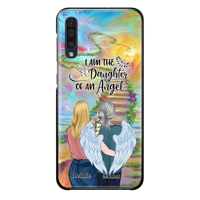 Custom Personalized Mom In The Heaven Phone Case - Mom And Daughter - Best Memorial Gift - Phone Case For iPhone And Samsung