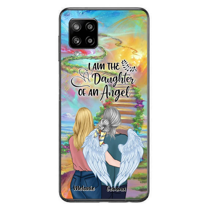 Custom Personalized Mom In The Heaven Phone Case - Mom And Daughter - Best Memorial Gift - Phone Case For iPhone And Samsung