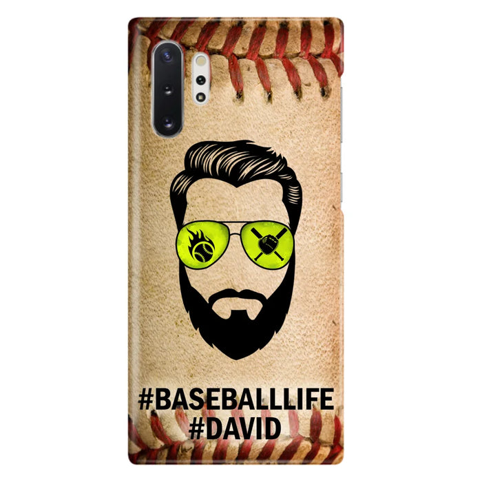 Custom Personalized Baseballlife Phone Case - Best Gift for Dads - For iPhone And Samsung - NTQYR8