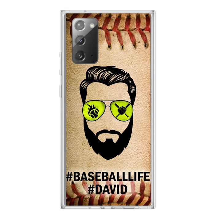 Custom Personalized Baseballlife Phone Case - Best Gift for Dads - For iPhone And Samsung - NTQYR8