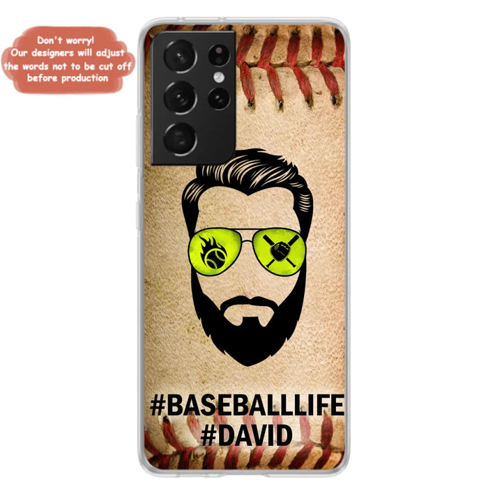 Custom Personalized Baseballlife Phone Case - Best Gift for Dads - For iPhone And Samsung - NTQYR8