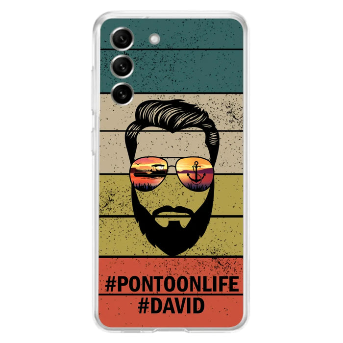 Custom Personalized Pontoonlife Phone Case - Best Gift for Dads - For iPhone And Samsung - NTQYR8