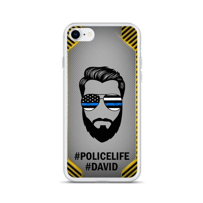 Custom Personalized Policelife Phone Case - Best Gift for Dads - For iPhone And Samsung - NTQYR8