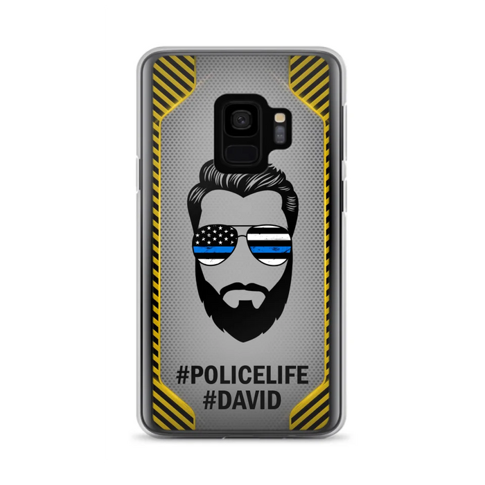 Custom Personalized Policelife Phone Case - Best Gift for Dads - For iPhone And Samsung - NTQYR8