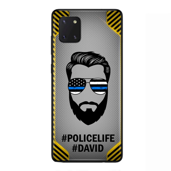 Custom Personalized Policelife Phone Case - Best Gift for Dads - For iPhone And Samsung - NTQYR8