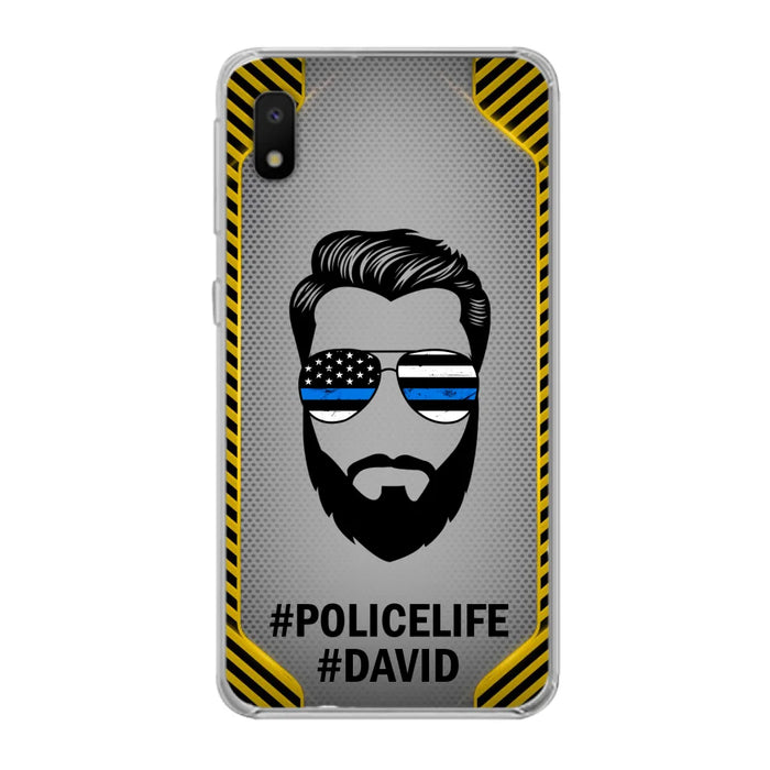 Custom Personalized Policelife Phone Case - Best Gift for Dads - For iPhone And Samsung - NTQYR8