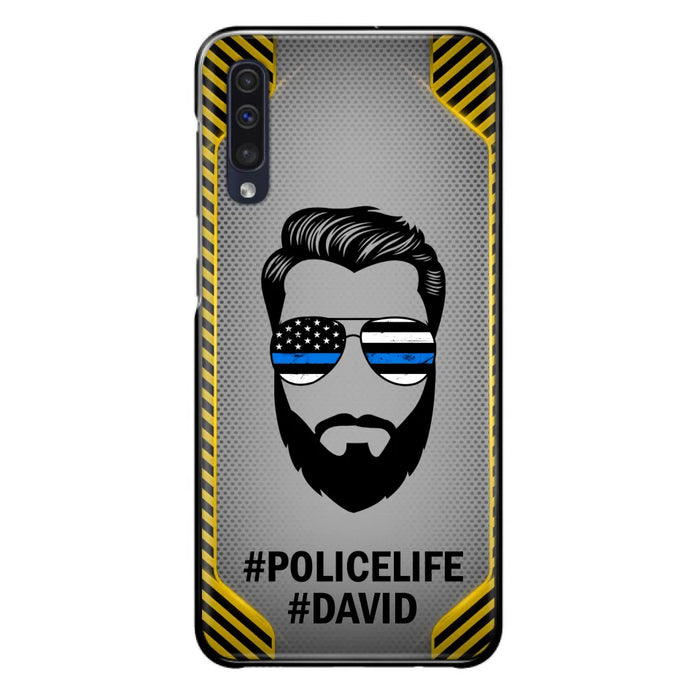 Custom Personalized Policelife Phone Case - Best Gift for Dads - For iPhone And Samsung - NTQYR8