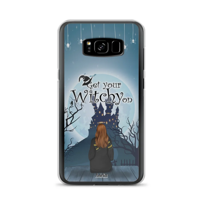 Custom Personalized Witch Phone Case - Upto 4 Witches - Best Gift For Friends - Get Your Witchy on - Case For iPhone And Samsung