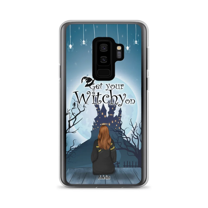 Custom Personalized Witch Phone Case - Upto 4 Witches - Best Gift For Friends - Get Your Witchy on - Case For iPhone And Samsung