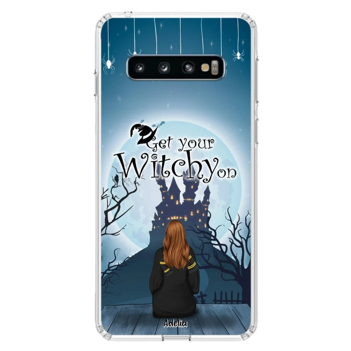 Custom Personalized Witch Phone Case - Upto 4 Witches - Best Gift For Friends - Get Your Witchy on - Case For iPhone And Samsung