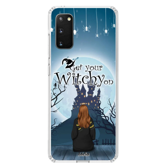 Custom Personalized Witch Phone Case - Upto 4 Witches - Best Gift For Friends - Get Your Witchy on - Case For iPhone And Samsung