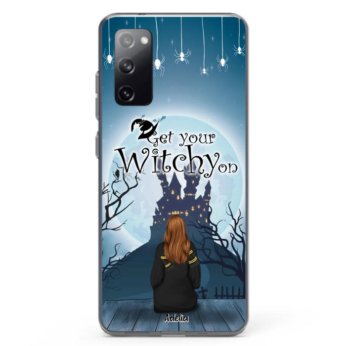 Custom Personalized Witch Phone Case - Upto 4 Witches - Best Gift For Friends - Get Your Witchy on - Case For iPhone And Samsung