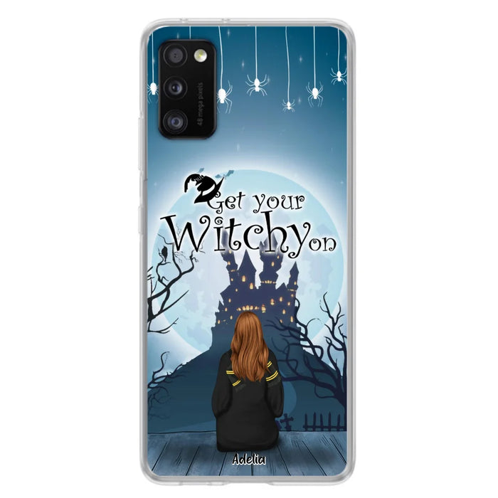 Custom Personalized Witch Phone Case - Upto 4 Witches - Best Gift For Friends - Get Your Witchy on - Case For iPhone And Samsung