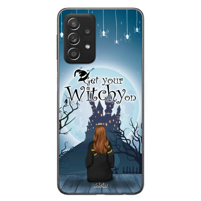 Custom Personalized Witch Phone Case - Upto 4 Witches - Best Gift For Friends - Get Your Witchy on - Case For iPhone And Samsung