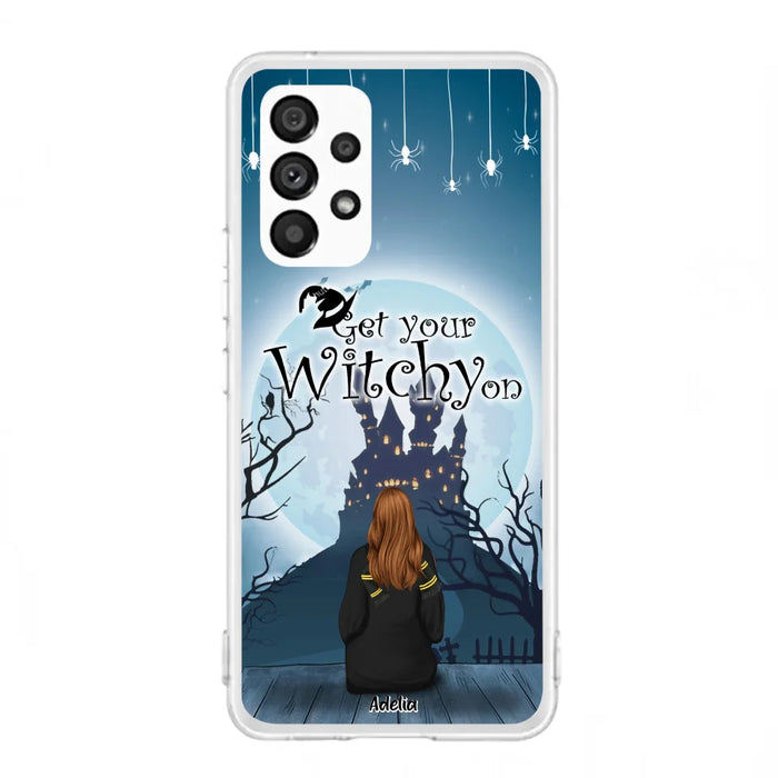 Custom Personalized Witch Phone Case - Upto 4 Witches - Best Gift For Friends - Get Your Witchy on - Case For iPhone And Samsung