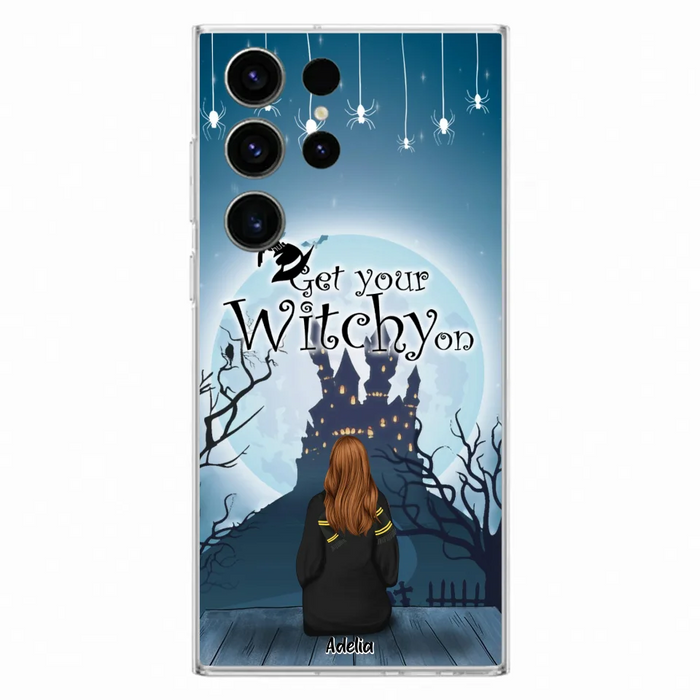 Custom Personalized Witch Phone Case - Upto 4 Witches - Best Gift For Friends - Get Your Witchy on - Case For iPhone And Samsung