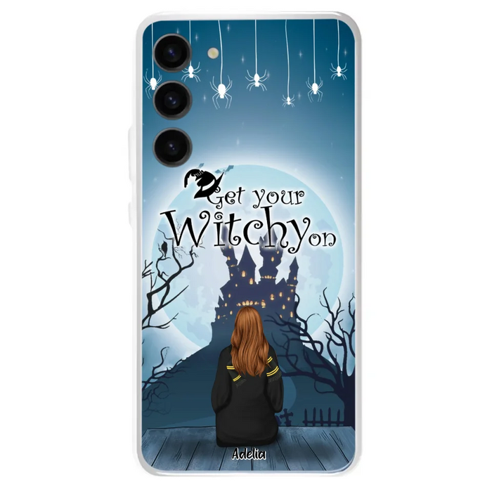 Custom Personalized Witch Phone Case - Upto 4 Witches - Best Gift For Friends - Get Your Witchy on - Case For iPhone And Samsung