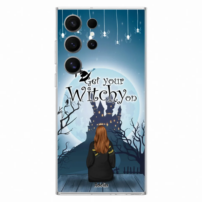 Custom Personalized Witch Phone Case - Upto 4 Witches - Best Gift For Friends - Get Your Witchy on - Case For iPhone And Samsung