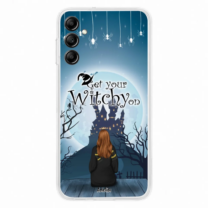 Custom Personalized Witch Phone Case - Upto 4 Witches - Best Gift For Friends - Get Your Witchy on - Case For iPhone And Samsung