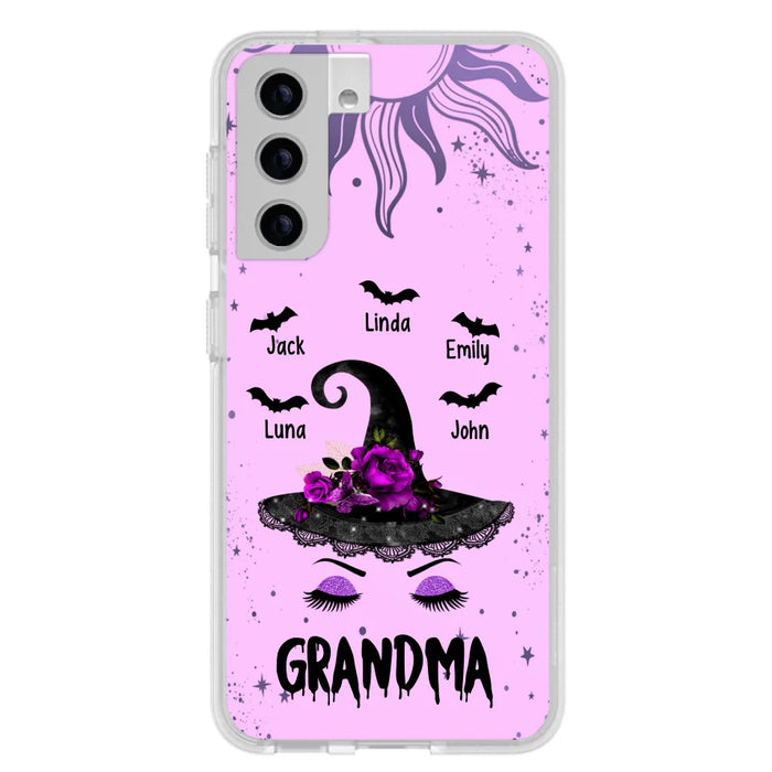 Personalized Grandma Witch Phone Case -
Upto 5 Kid's Name - Best Gift For Grandma- Grandma,Gigi,Nana,Mama,Gigi