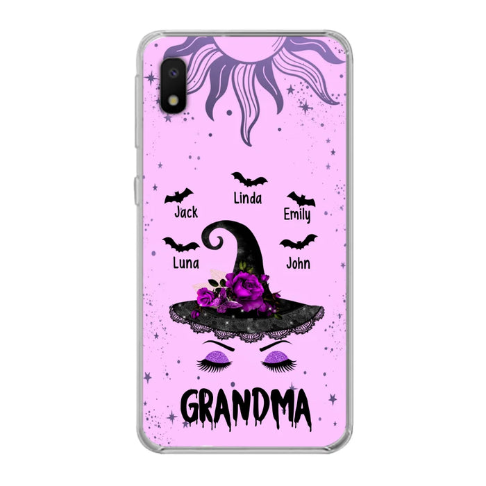 Personalized Grandma Witch Phone Case -
Upto 5 Kid's Name - Best Gift For Grandma- Grandma,Gigi,Nana,Mama,Gigi