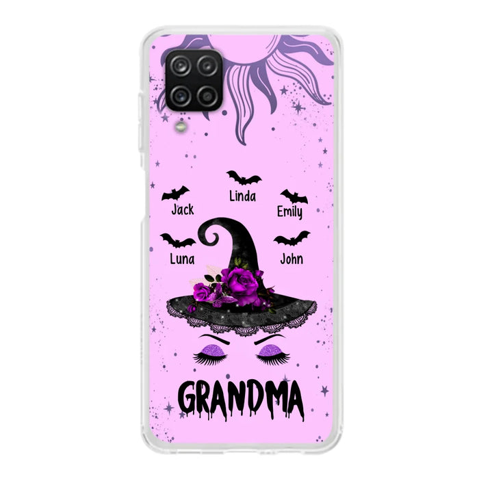 Personalized Grandma Witch Phone Case -
Upto 5 Kid's Name - Best Gift For Grandma- Grandma,Gigi,Nana,Mama,Gigi