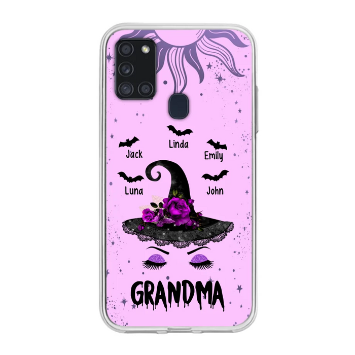 Personalized Grandma Witch Phone Case -
Upto 5 Kid's Name - Best Gift For Grandma- Grandma,Gigi,Nana,Mama,Gigi