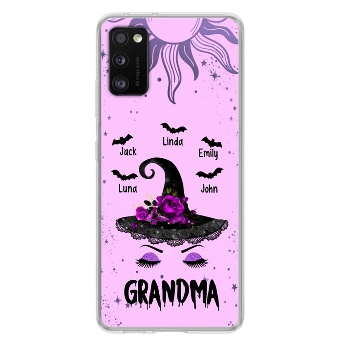 Personalized Grandma Witch Phone Case -
Upto 5 Kid's Name - Best Gift For Grandma- Grandma,Gigi,Nana,Mama,Gigi