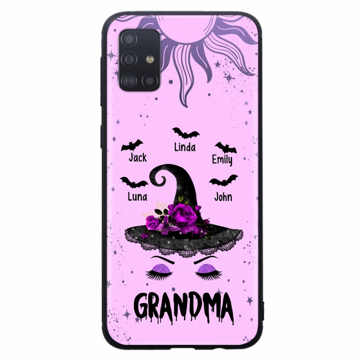 Personalized Grandma Witch Phone Case -
Upto 5 Kid's Name - Best Gift For Grandma- Grandma,Gigi,Nana,Mama,Gigi