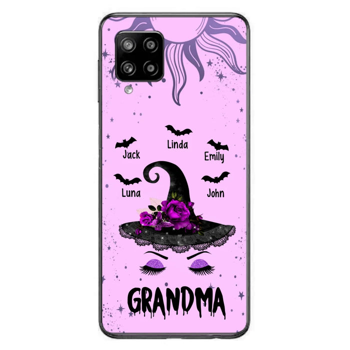 Personalized Grandma Witch Phone Case -
Upto 5 Kid's Name - Best Gift For Grandma- Grandma,Gigi,Nana,Mama,Gigi