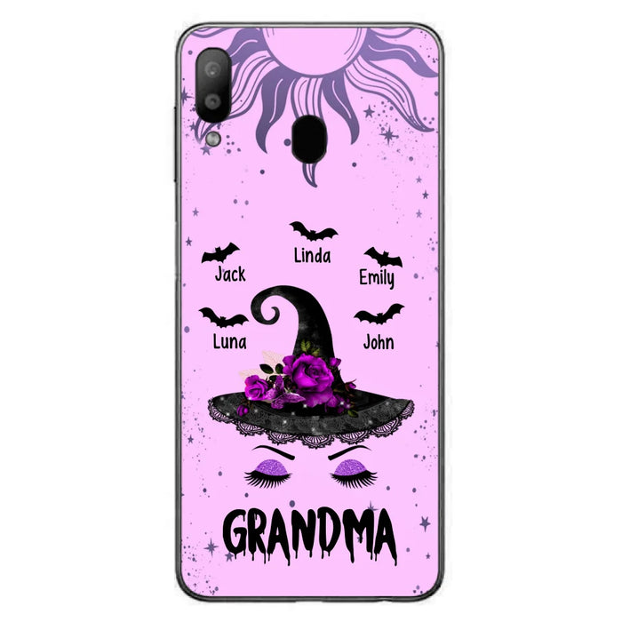 Personalized Grandma Witch Phone Case -
Upto 5 Kid's Name - Best Gift For Grandma- Grandma,Gigi,Nana,Mama,Gigi