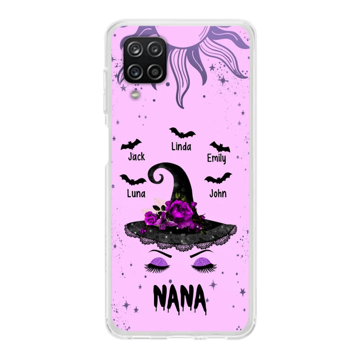 Personalized Mother Witch Phone Case - Upto 5 Kid's - Best Gift For Mother -Grandma,Gigi,Nana,Mama,Gigi