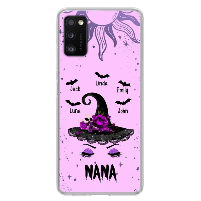 Personalized Mother Witch Phone Case - Upto 5 Kid's - Best Gift For Mother -Grandma,Gigi,Nana,Mama,Gigi