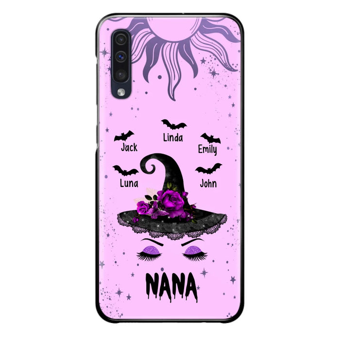 Personalized Mother Witch Phone Case - Upto 5 Kid's - Best Gift For Mother -Grandma,Gigi,Nana,Mama,Gigi