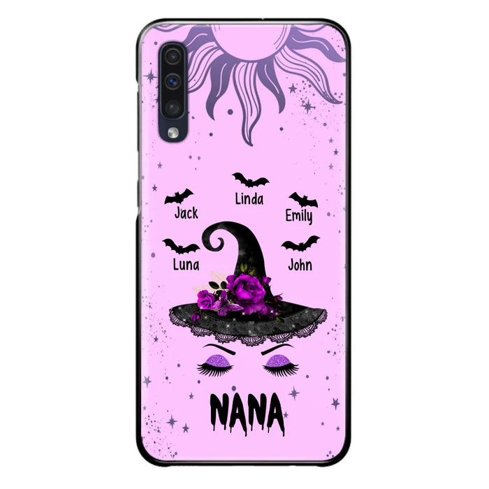 Personalized Mother Witch Phone Case - Upto 5 Kid's - Best Gift For Mother -Grandma,Gigi,Nana,Mama,Gigi