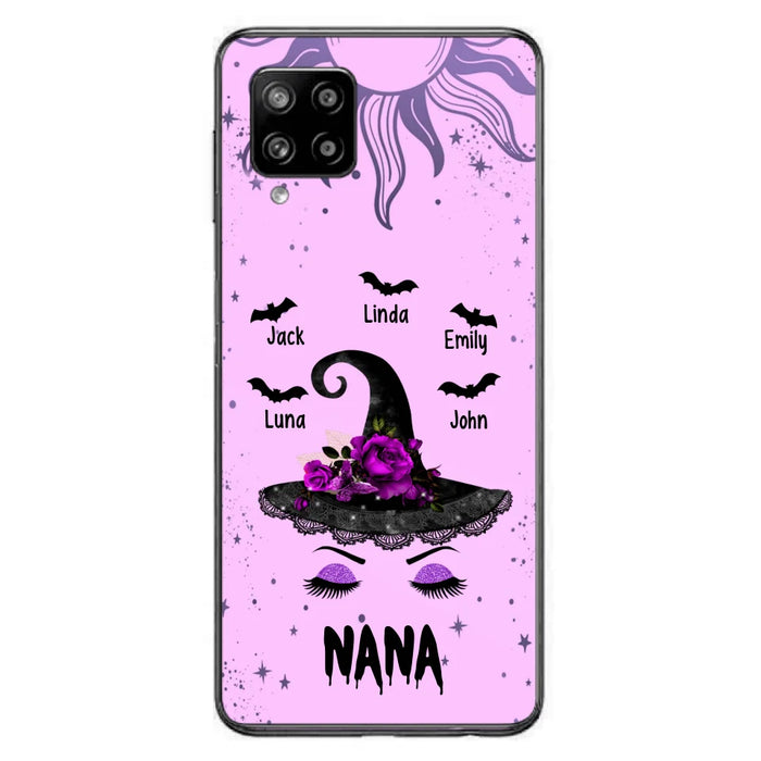 Personalized Mother Witch Phone Case - Upto 5 Kid's - Best Gift For Mother -Grandma,Gigi,Nana,Mama,Gigi