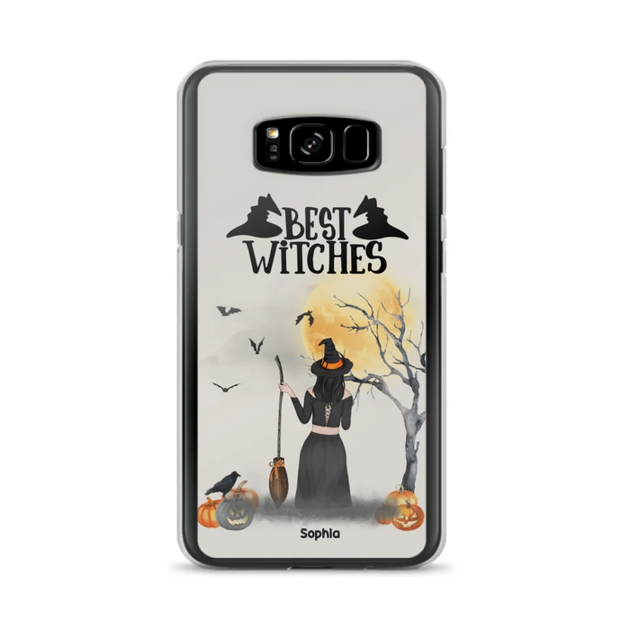 Custom Personalized Witchy Friends Phone Case - Gift For Best Friends with up to 3 Witches - Best Witches