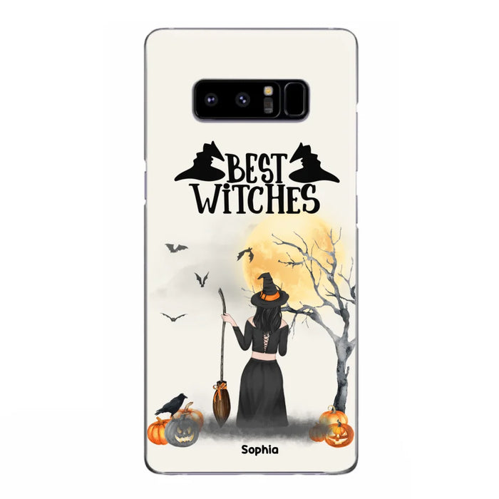 Custom Personalized Witchy Friends Phone Case - Gift For Best Friends with up to 3 Witches - Best Witches