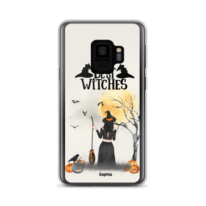 Custom Personalized Witchy Friends Phone Case - Gift For Best Friends with up to 3 Witches - Best Witches