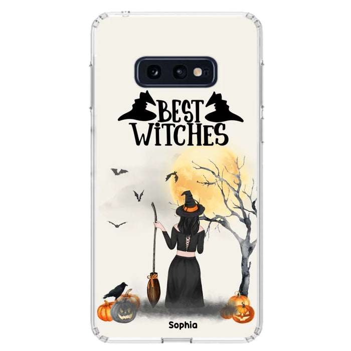 Custom Personalized Witchy Friends Phone Case - Gift For Best Friends with up to 3 Witches - Best Witches