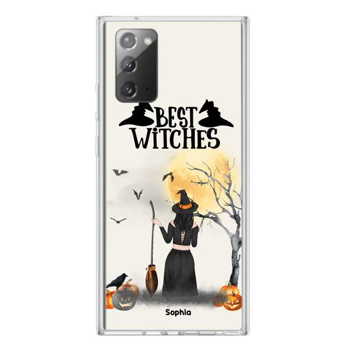 Custom Personalized Witchy Friends Phone Case - Gift For Best Friends with up to 3 Witches - Best Witches